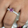 Certified Natural 5.25 Ct Moissanite Solitaire Ring in Anniversary 18K Gold Plated 18K Gold Plated