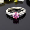 Certified Natural 5.25 Ct Moissanite Solitaire Ring in Anniversary 18K Gold Plated 18K Gold Plated
