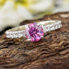 Certified Natural 5.25 Ct Moissanite Solitaire Ring in Anniversary 18K Gold Plated 18K Gold Plated