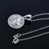 4.50 Ct Round Moissanite Pendant in Gold Vermeil Certified for Holiday Deals - View 4 - GEMHUB