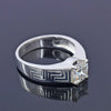 2.30 Ct. Certified Round Cut White Moissanite Sterling Solitaire Ring 18K Gold Plat 18K Gold Plated