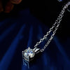 3.30 Ct White Moissanite Pendant Black Friday Special Gift Jewellery 18K Gold Plated 18K Gold Plated
