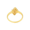 0.27 Ct. IGI Certified Natural Diamond 18k Yellow Gold Floral Cluster Ring - view 6
