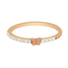 Natural Diamond Butterfly Ring in 18k Rose Gold — 0.41 Ct, IGI Certified in 18kt