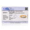 0.10 Ct. IGI Certified Delicate Diamond Flower Ring 18K Yellow Gold Fine Jewellery - view 8