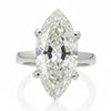 Black Friday! Certified 7.5ct VS White Moissanite Ring for Love 18K Gold Plated Ver 18K Gold Plated