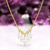 3Ct Certified Marquise Cut White Moissanite Solitaire Pendant 18K Gold Plated Verme 18K Gold Plated