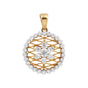 0.95ct Natural Diamond Pendant Necklace