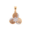 0.34 Ct Natural Diamond Pendant IGI Certified G-H VS Round 18K Gold Necklace