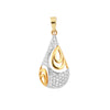Elegant 0.59 Ct Natural Diamond Pendant IGI Certified G-H VS 18K Gold