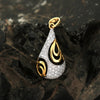 Elegant 0.59 Ct Natural Diamond Pendant IGI Certified G-H VS 18K Gold - view 2