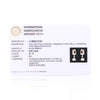 IGI Certified 0.42 Ct Diamond Stud Earrings 18k Gold Tops For Jewellery
