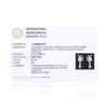 IGI Certified 0.28 Ct Diamond Stud Earrings G-H VS Brilliant Cut Tops