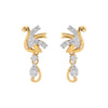 IGI Certified 0.28 Ct Diamond Stud Earrings G-H VS Brilliant Cut Tops
