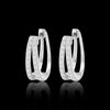0.55 Ct Round Diamond Stud Earrings IGI Certified H-I VS 18K Gold Jewellery