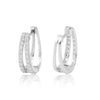 0.55 Ct Round Diamond Stud Earrings IGI Certified H-I VS 18K Gold Jewellery