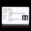 0.43 Ct Brilliant Cut Diamond Stud Earrings IGI Certified G-H VS 18K Gold