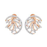 1.45 Ct Natural Diamond Stud Earrings IGI Certified H-I VS Round Brilliant Tops