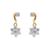 IGI Certified 1.09 Ct Round Diamond Earrings H-I VS Premium Stud Tops