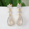 Certified 18K Yellow Gold Diamond Stud Earrings 0.90 Ct. for Women