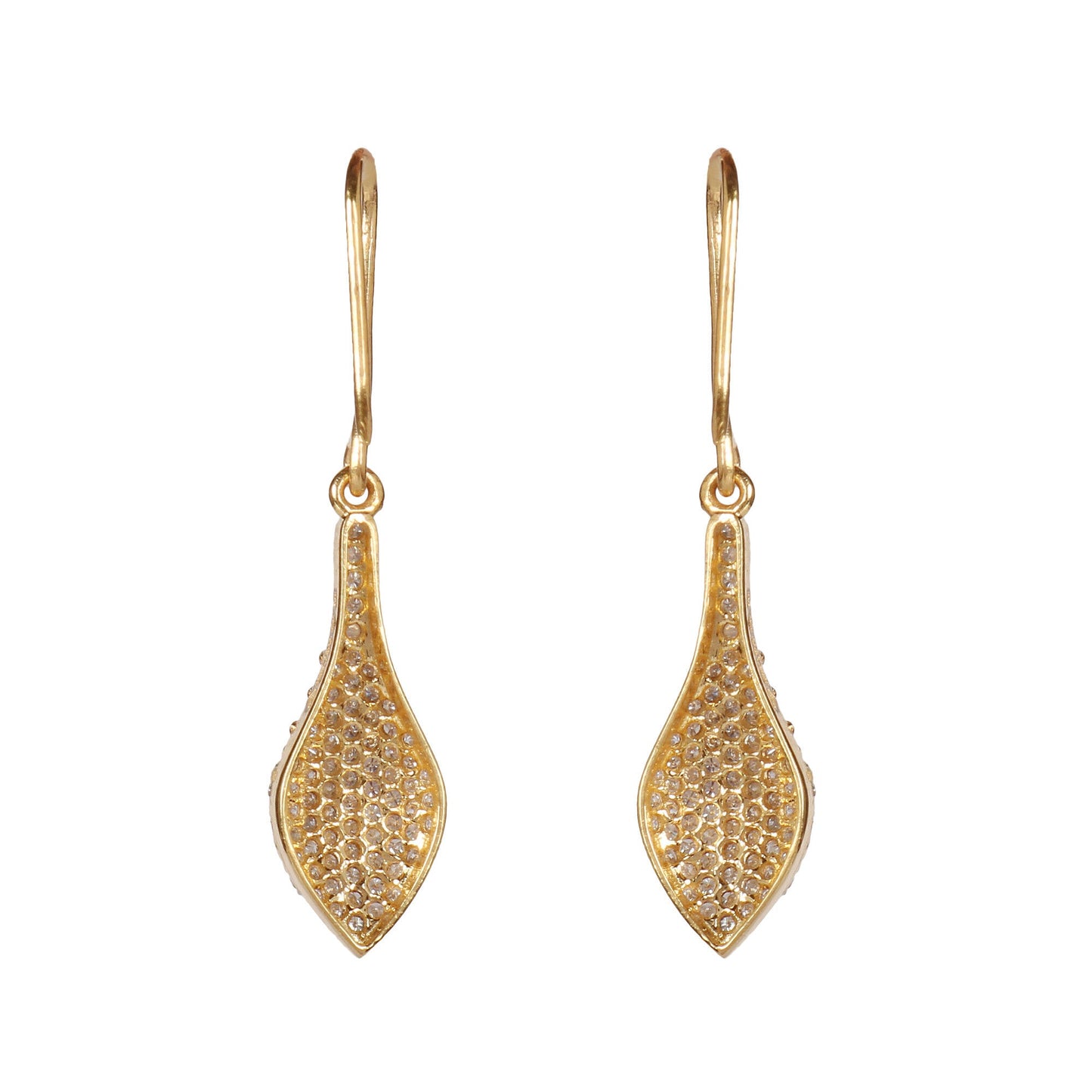 IGI Certified 0.72 Ct. Natural Diamond Earrings in 18K Gold For women