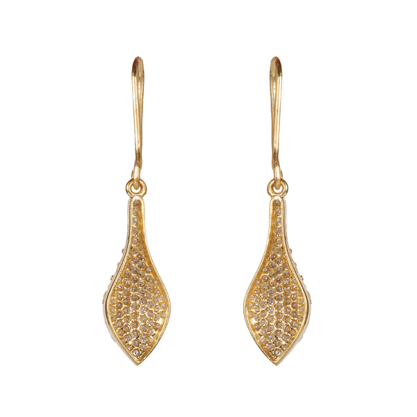 IGI Certified 0.72 Ct. Natural Diamond Earrings in 18K Gold For women