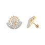 0.81 Ct IGI Certified . Natural Diamond 18KT Gold Stud Earrings gifts for Gift