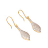 IGI Certified 0.72 Ct. Natural Diamond Earrings in 18K Gold For women