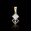 Classic 18K Gold Pendant 0.39 Ct IGI Certified Natural Diamond Jewellry - view 3
