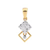 Classic 18K Gold Pendant 0.39 Ct IGI Certified Natural Diamond Jewellry