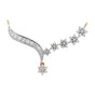 0.77 Ct IGI Certified Natural Diamond Elegant Pendant in 18K Gold Jewellery