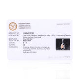 Anniversary Gift Pendant 0.21 Ct IGI Certified Natural Diamond in 18K Gold - view 4
