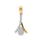 Luxury 0.28 Ct Natural Diamond Pendant IGI Certified in 18K Gold Jewellry