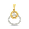 0.38 Ct IGI Certified Natural Diamond Pendant in 18K Gold Jewellery for Women