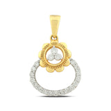 0.38 Ct IGI Certified Natural Diamond Pendant in 18K Gold Jewellery for Women