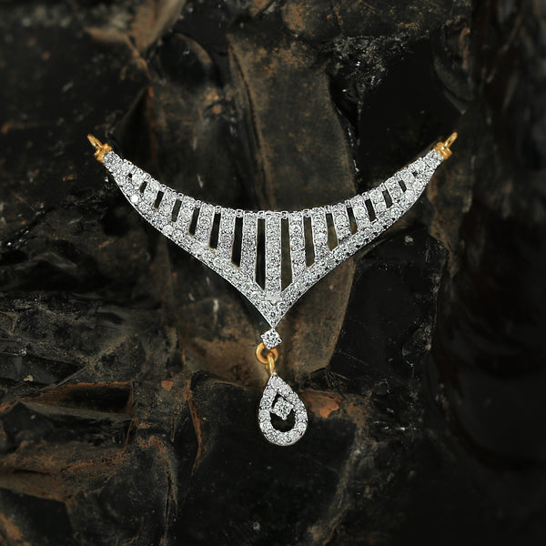0.99 Ct IGI Certified Natural Diamond Elegant Pendant in 18K Gold Jewellery - view 4