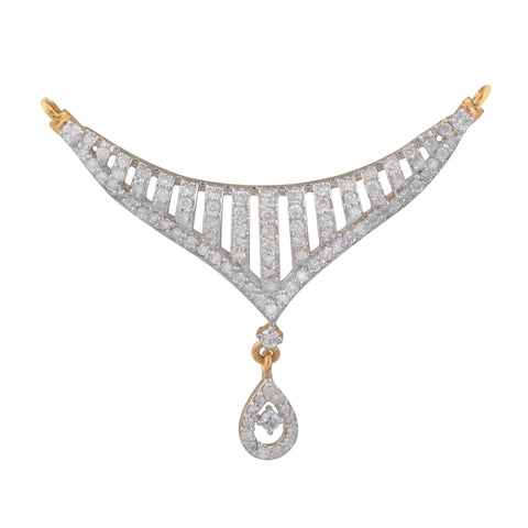 0.99 Ct IGI Certified Natural Diamond Elegant Pendant in 18K Gold Jewellery