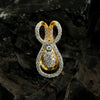 0.40 Ct IGI Certified Natural Diamond Pendant in 18K Gold Engagement Jewellery - view 2