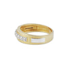 IGI Certified 0.46 Ct Diamond Ring for Men 18K Gold H-I SI2-I1 Stylish Ring