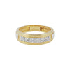 IGI Certified 0.46 Ct Diamond Ring for Men 18K Gold H-I SI2-I1 Stylish Ring