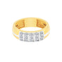 0.35ct Natural Diamond Men's Ring