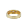 IGI Certified 0.46 Ct Diamond Ring for Men 18K Gold H-I SI2-I1 Stylish Ring