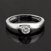 0.50 Ct Natural Diamond Gents Ring 18K Gold IGI Certified J-K Color I1 Clarity