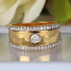 Luxury Men's Diamond Ring 0.67 Ct 18K Gold IGI Certified H-I SI Fine Jewellery