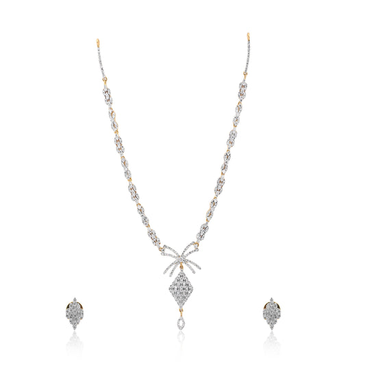 2.56 Ct Genuine Diamond Set IGI Certified 18K Gold H-I VS Women Jewellery