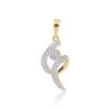 IGI Certified 18K Gold Diamond Necklace Pendant Set 0.71 Ct H-I VS Jewellery - view 2