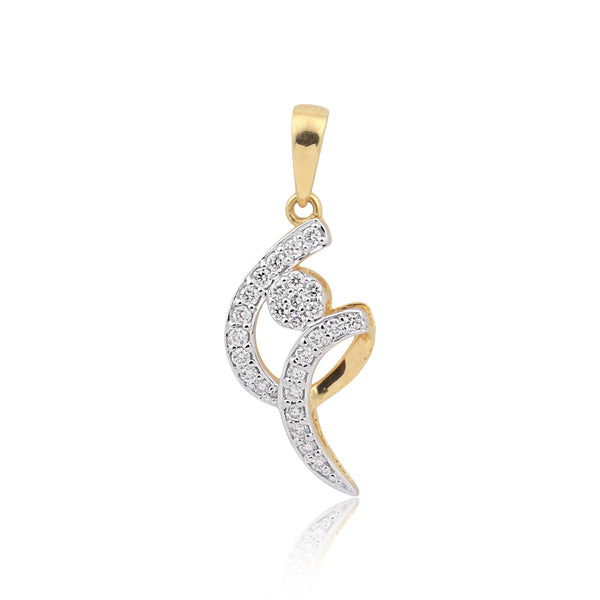 IGI Certified 18K Gold Diamond Necklace Pendant Set 0.71 Ct H-I VS Jewellery - view 2