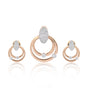IGI Certified Diamond Pendant Set 0.94 ct 18K Gold Elegant Necklace Jewellery