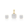 2.94 ct Natural Diamond Pendant Necklace IGI Certified 18K Gold Jewellery