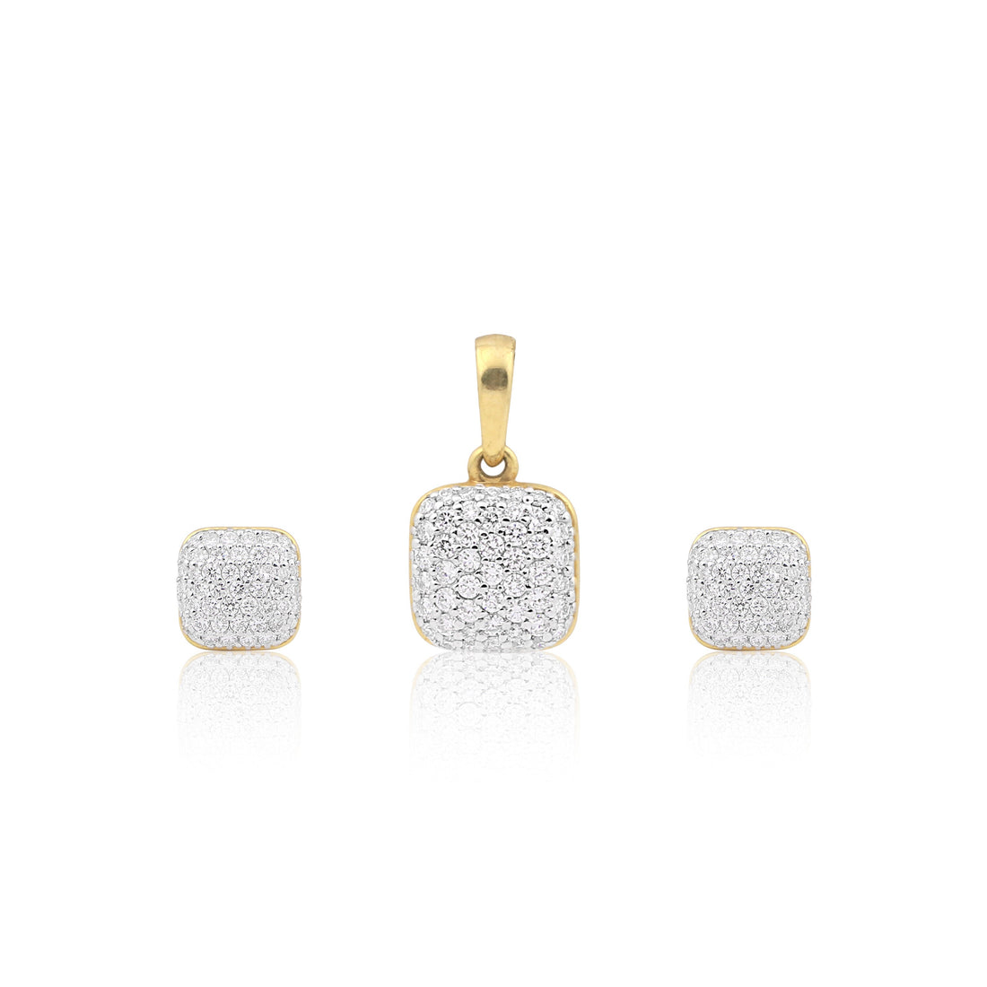 2.94 ct Natural Diamond Pendant Necklace IGI Certified 18K Gold Jewellery